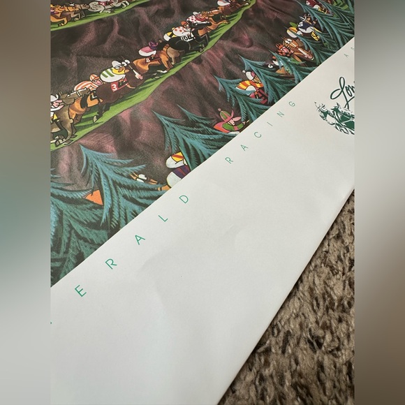 Longacres Park Horse Racing Poster Emerald Racing Association Seattle 18x24 Vtg - Picture 10 of 11